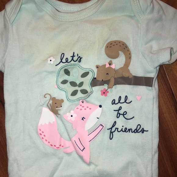 Baby girl, short sleeve onesie - Picture 2 of 4